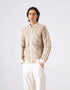 CONTRAST CORDUROY BOMBER JACKET